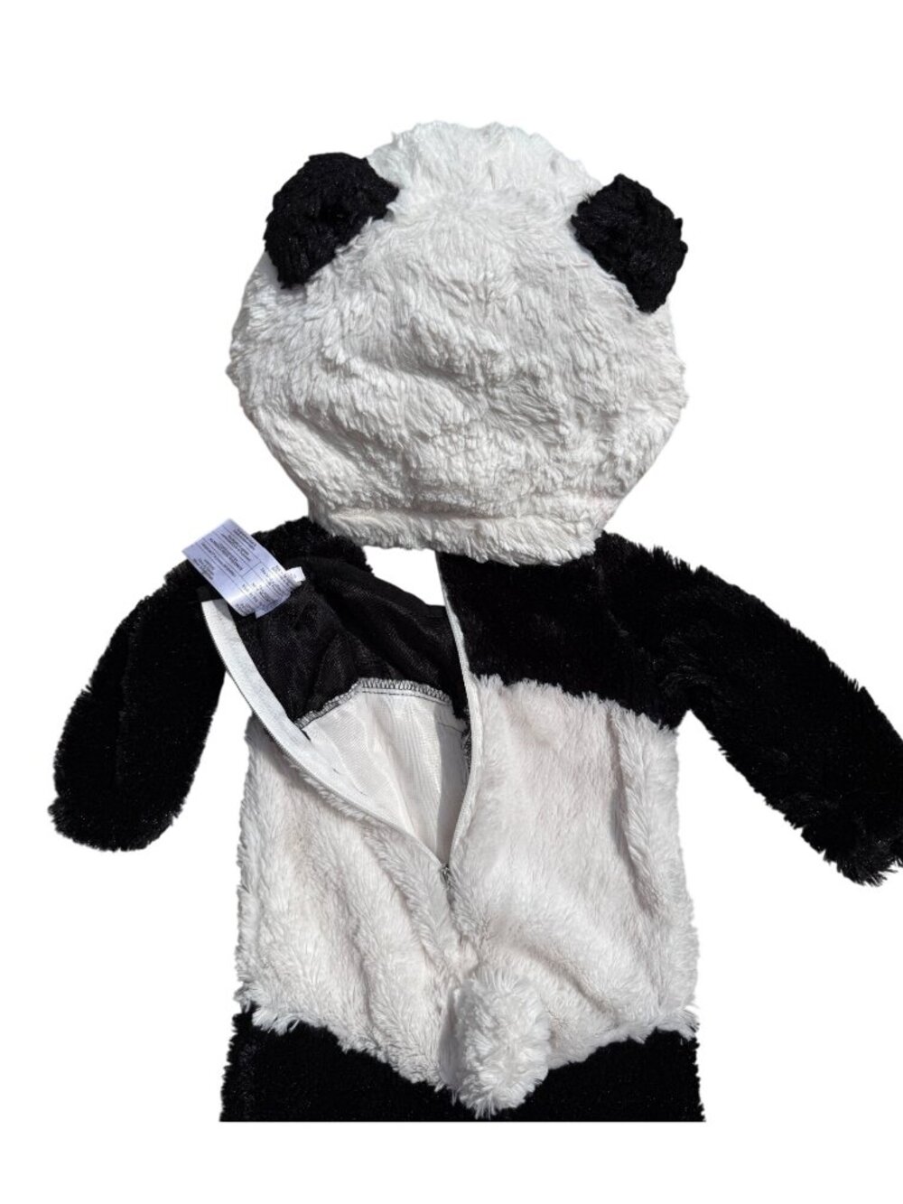 Pottery Barn Kids Panda Bear Costume Toddler 12-24 Mos Halloween Dress Up Baby - Picture 4 of 11